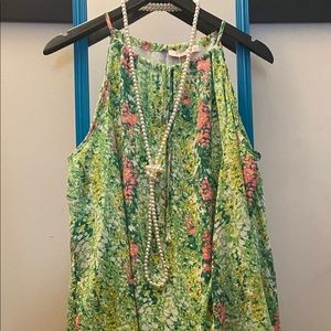 Green Printed Dress